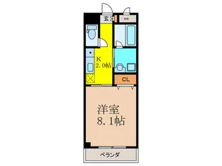 メゾン・ド・サンセリテ【1階】の間取り