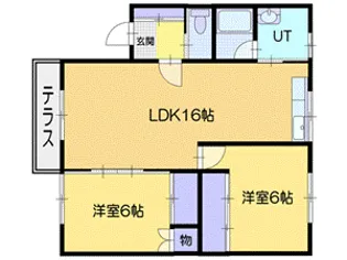 かぎろひ【2階】の間取り