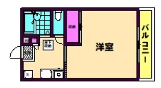 シャングリラ湘南【2階】の間取り