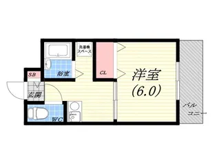 グローリーメゾン【3階】の間取り