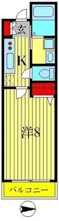 ドゥエル青砥II【1階】の間取り