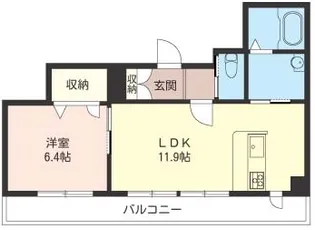 ShaMaison リアン【1階】の間取り