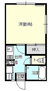 コーポプライム【2階】の間取り