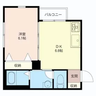 ココハイツ【2階】の間取り