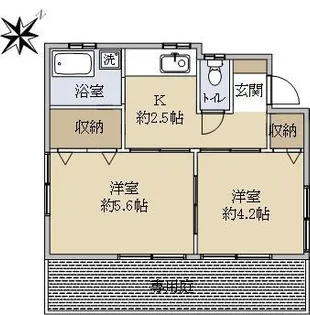神奈川県川崎市多摩区枡形3【一戸建】の間取り
