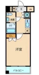 ヴィーダスカイコート品川【2階】の間取り