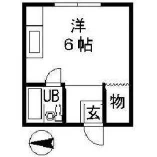 グリーンパレス【2階】の間取り