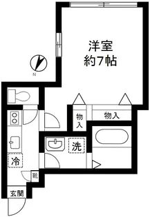 MAISON TSUBOI(メゾンツボイ)【1階】の間取り