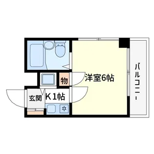 ドミトリーゴコウ【2階】の間取り