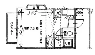 ステージア南方【2階】の間取り