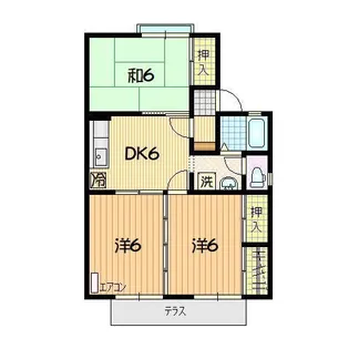 グランドミールA【1階】の間取り