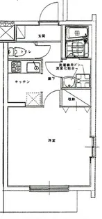 (オートロックマンション)RamsesA錦町【4階】の間取り