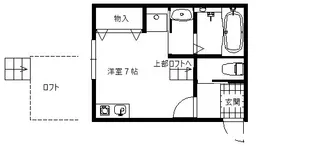ユ・メゾン・サクラ【1階】の間取り