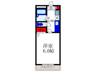 メゾンリブレ【1階】の間取り