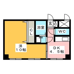 近藤ビル【4階】の間取り