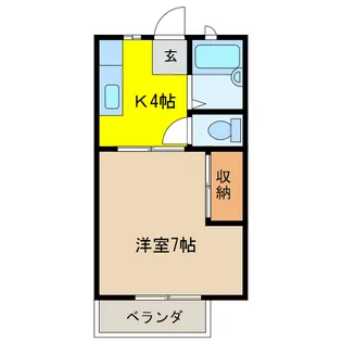 ロイヤルミノウラの間取り