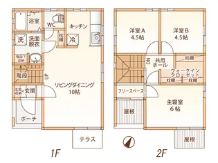 長野県長野市安茂里小市2【一戸建】の間取り