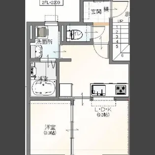 フルスタII【2階】の間取り