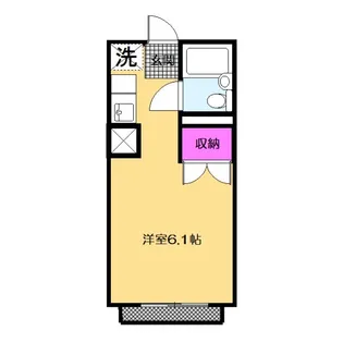 エステートピアレルム【1階】の間取り