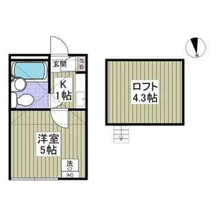 アマリリス【1階】の間取り