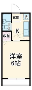 コーポ杉江【2階】の間取り