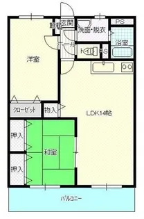 サンモール【3階】の間取り