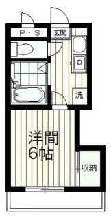サンスリーマンション【1階】の間取り