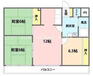3LDKの間取り画像
