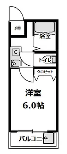 東京都八王子市暁町2【マンション】の間取り