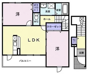 トム パーク【2階】の間取り