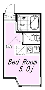 ユナイト安針リシュリーの杜【2階】の間取り