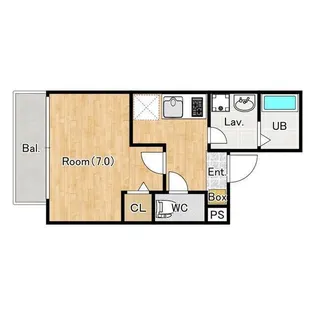 ジーメゾン岩槻南平野【2階】の間取り