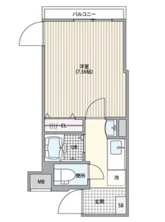 東京都練馬区春日町3【マンション】の間取り