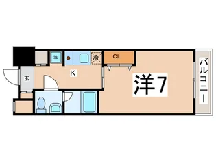 レジデンスナンワ【11階】の間取り