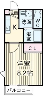 ドミール【2階】の間取り