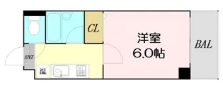 シティライフエステート難波南【3階】の間取り