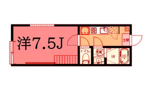 ベルメール【2階】の間取り