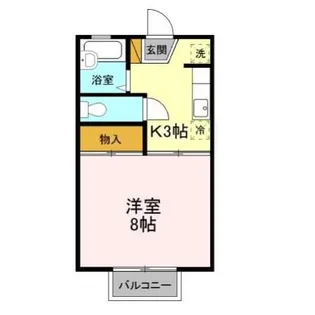 ライトハウス I【1階】の間取り