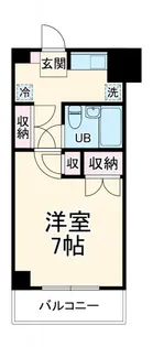 ルセアン岩井町【1階】の間取り