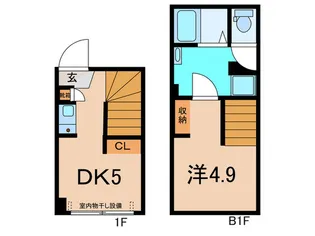 KK PLACE西早稲田の間取り