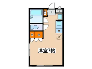 鈴木ハイツの間取り