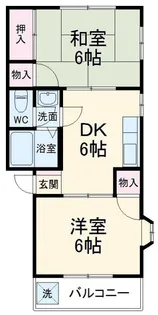 ドリームマンション【2階】の間取り