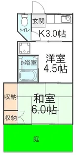 よろこび荘【1階】の間取り