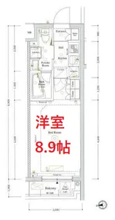 東京都大田区南蒲田2【マンション】の間取り