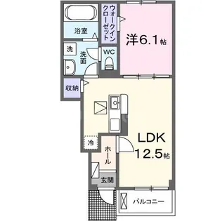 千葉県船橋市上山町2【アパート】の間取り