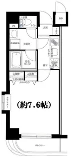 グリフィン横浜・サザンフォート【3階】の間取り
