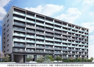 東京都新宿区東五軒町【マンション】の外観