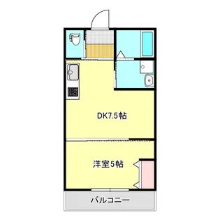 ピース・スクエア八万II A【2階】の間取り