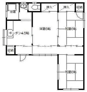 岩手県花巻市若葉町3【一戸建】の間取り