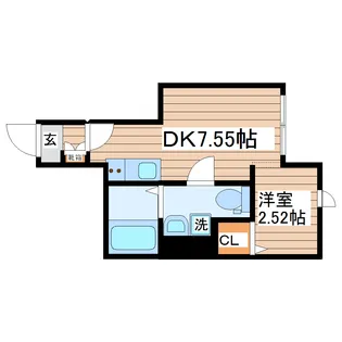 ForestValley南仙台【1階】の間取り